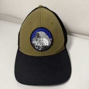 The North Face Mudder Trucker Hat Classic Fit Olive Green Royal Blue Black OS